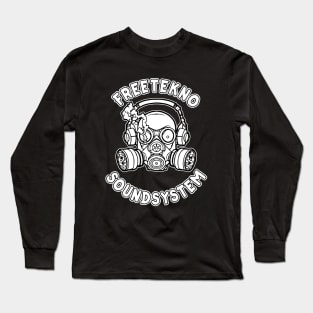 Freetekno Soundsystem Long Sleeve T-Shirt